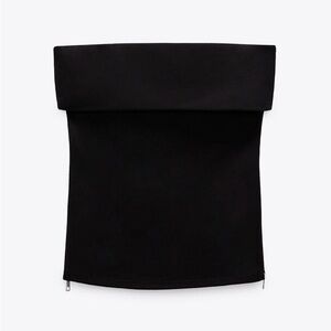 Zara Zippered Top